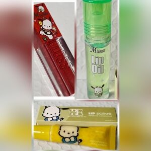 Hello Kitty Pochacco Lip Bundle